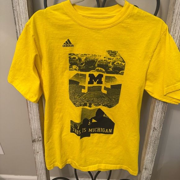 Adidas Michigan Wolverines 2013 Football Schedule This Is Michigan T-Shirt M - Picture 1 of 9